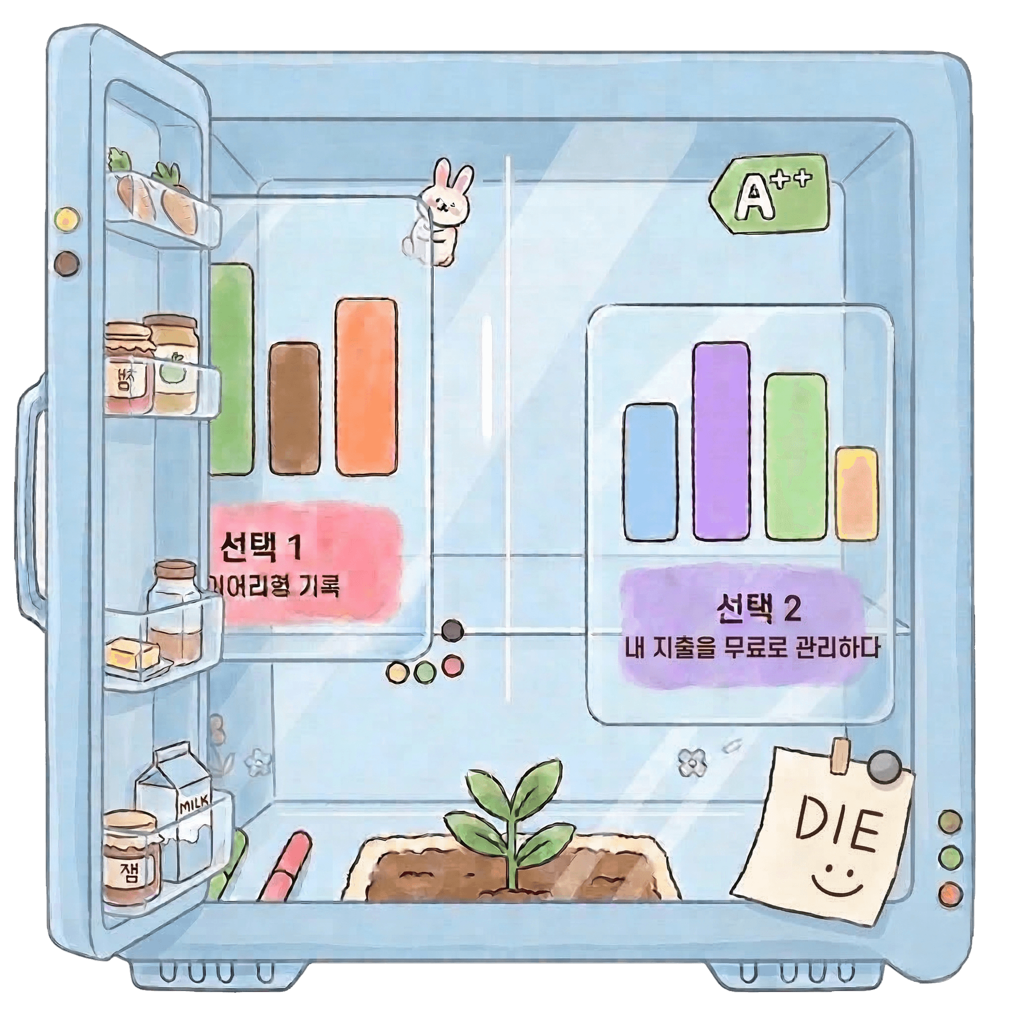 호버 냉장고 이미지